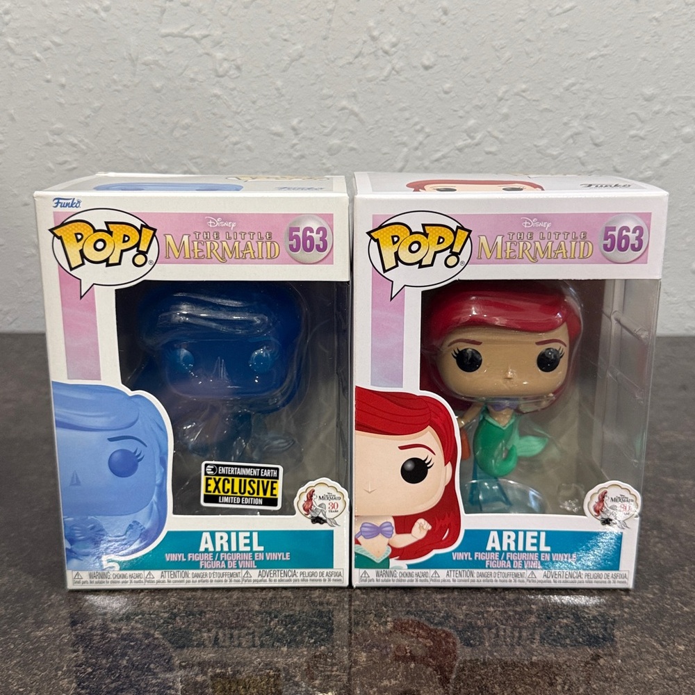 Disney Ariel Funko Popā Vinyl Figures Entertainment Exclusive